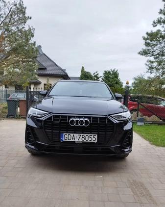 Audi Q3 cena 164500 przebieg: 24700, rok produkcji 2022 z Gdańsk małe 191